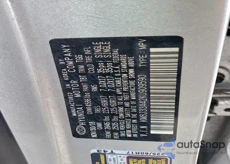 2019 Hyundai Tucson Limited from USA, damaged, VIN KM8J33A42KU909590